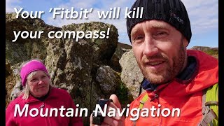 FitBit  - the Compass Killer! Mountain Navigation Skills