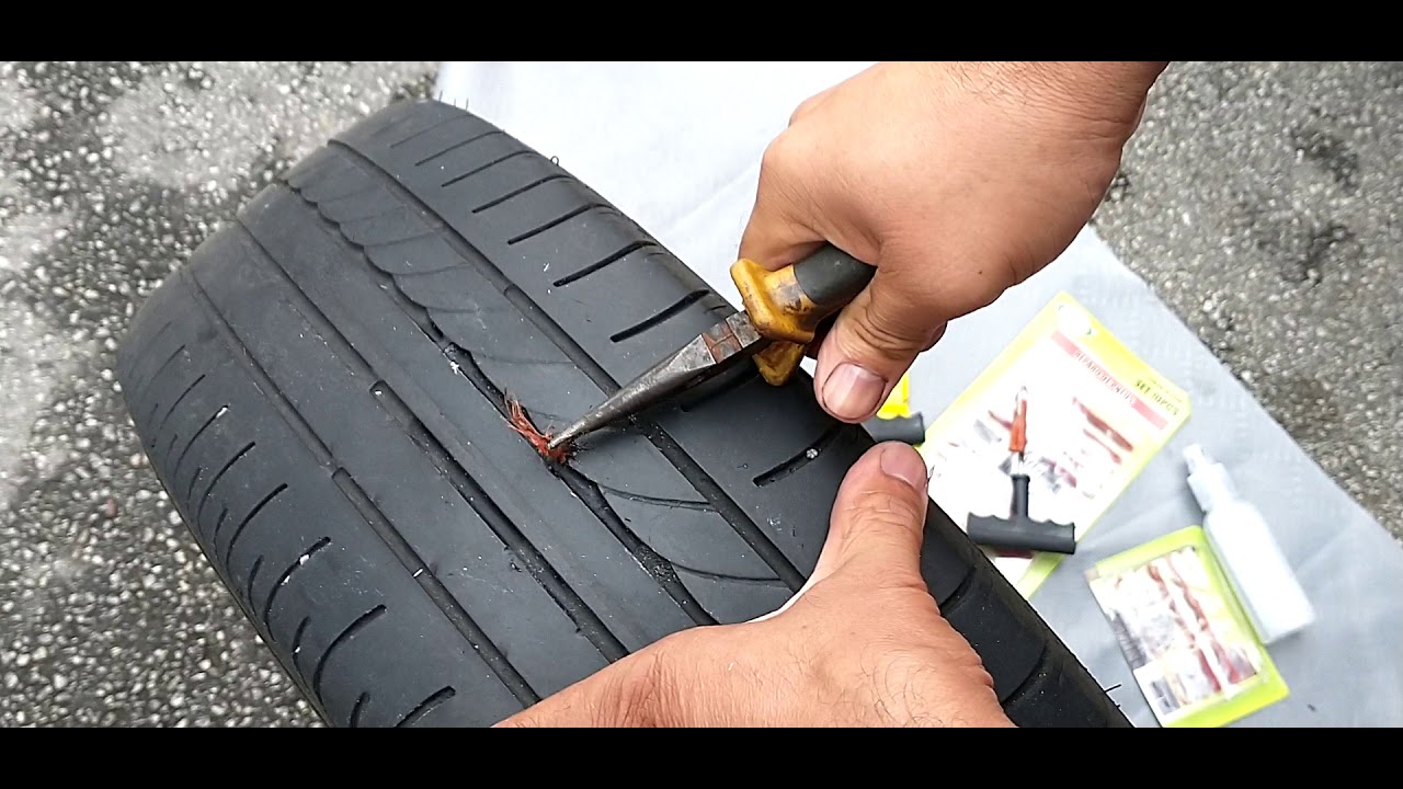 kit reparo para pneus