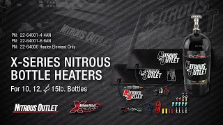 Nitrous Outlet X-Series Wrap Around Bottle Heater