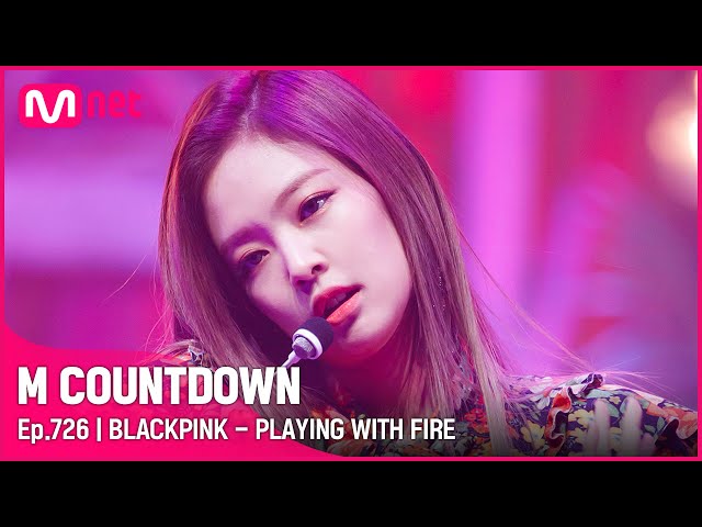 [BLACKPINK - PLAYING WITH FIRE] 2021 F/W Special | #엠카운트다운 EP.726
