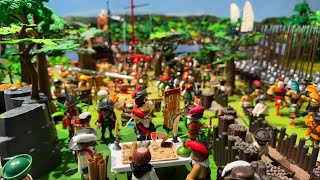 Playmobil Conquistadores españoles 🇪🇸 Exposición Playmobil Museo Militar Valencia Aesclick