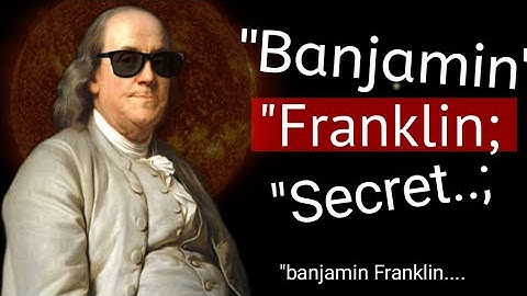 Benjamin Franklin