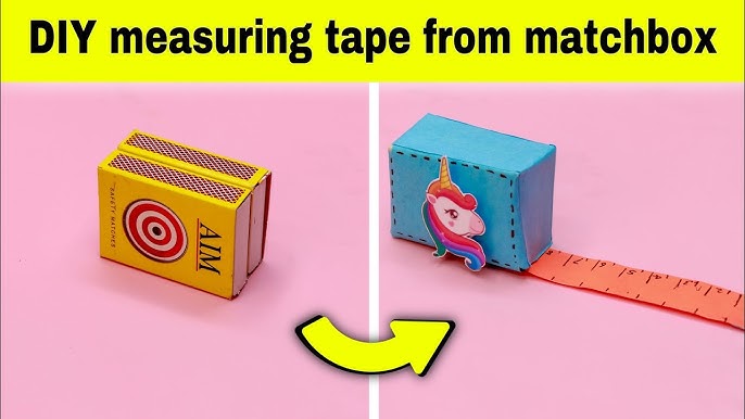 How to make paper measurement tape  DIY paper measurement tape /DIY paper  tape 