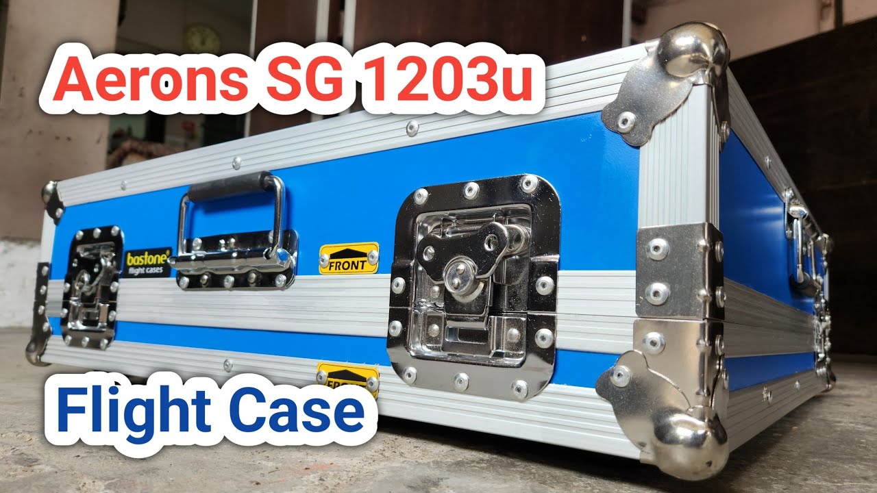Aerons SG 1203u Flight Case | Mixer Case | bastone flight cases