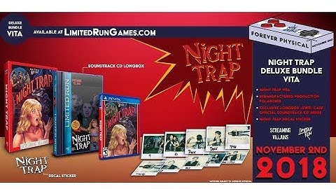 Night trap ps vita unboxing.