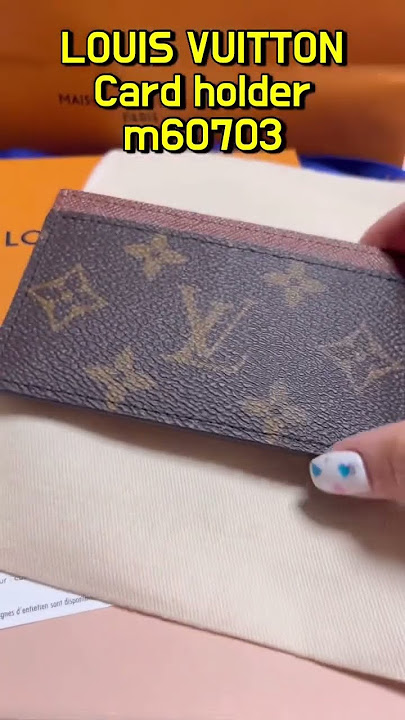 Louis Vuitton unboxing, new gusseted card holder