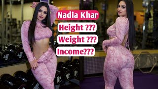 Nadia Khar Curvy model, Bio, Age, Height, Weight, Family, Facts, Boyfriend, Networth and more