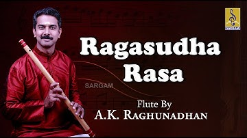 A Flute Carnatic Classical concert by A.K. Raghunadhan | Ragasudha Rasa Jukebox
