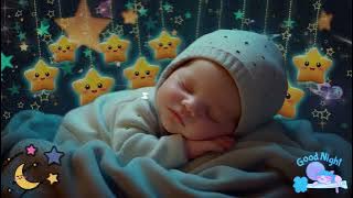 3 Minutes to Sleep Instantly 💫 Mozart Brahms Lullaby ♥ Gentle Baby Music for Insomnia Recovery