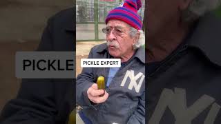 SUPER EXPENSIVE PICKLE TASTE TEST comedy newyork newyorkcity food shorts funny pickles