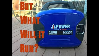 What Will A Small Inverter Generator Run?