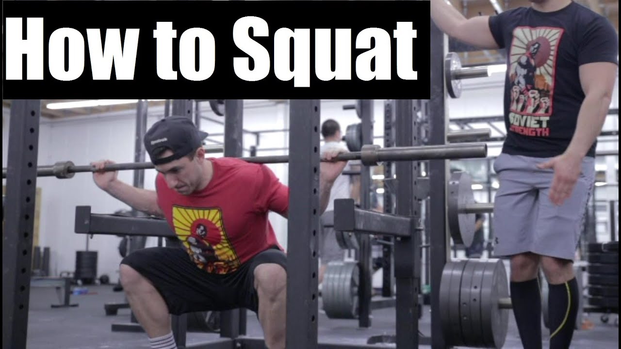 HOW To Squat 101: Basic Tips & Mistakes - YouTube