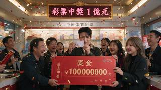 這部新劇也太精彩了！真彩票中獎 1 億元，假彩票中獎 3000 萬