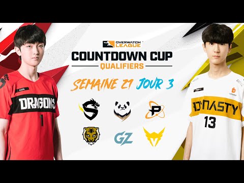 Overwatch League 2022 Saison | Countdown Cup Qualifiers | Semaine 21 Jour 3 - Est