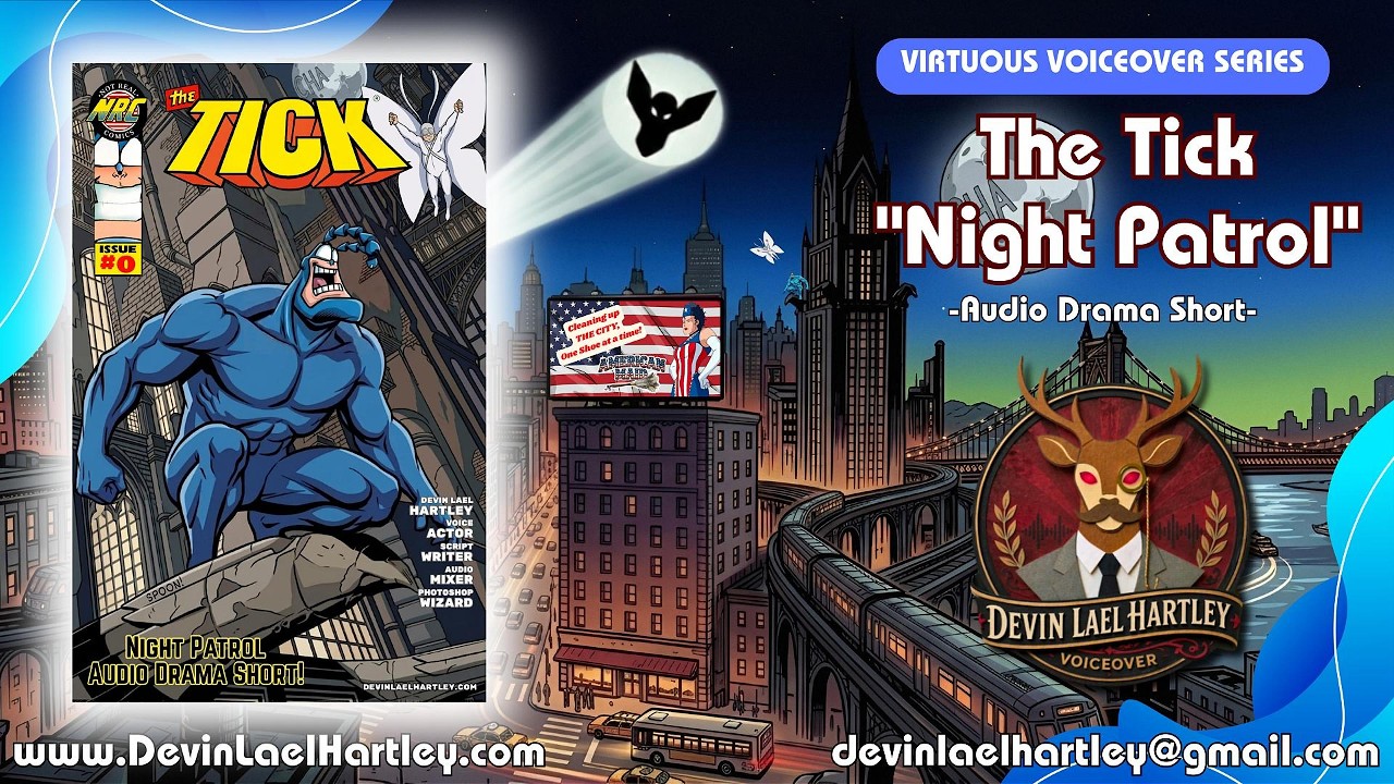 A Virtuous Voiceover Series - Heroes, Vigilantes & Nice Guys