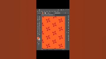 How to make seamless pattern in illustrator#shortvideo #shorts  #illustrator#adobeillustrator#short