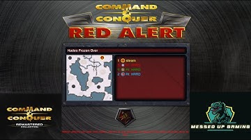 Command and Conquer Red Alert Remastered Skirmish Gameplay USSR– MAP: Hades Frozen Over 3