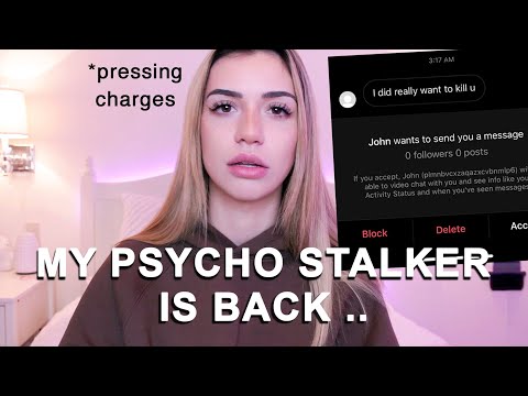 MY PSYCHO STALKER IS THREATENING ME (with proof) | STORYTIME