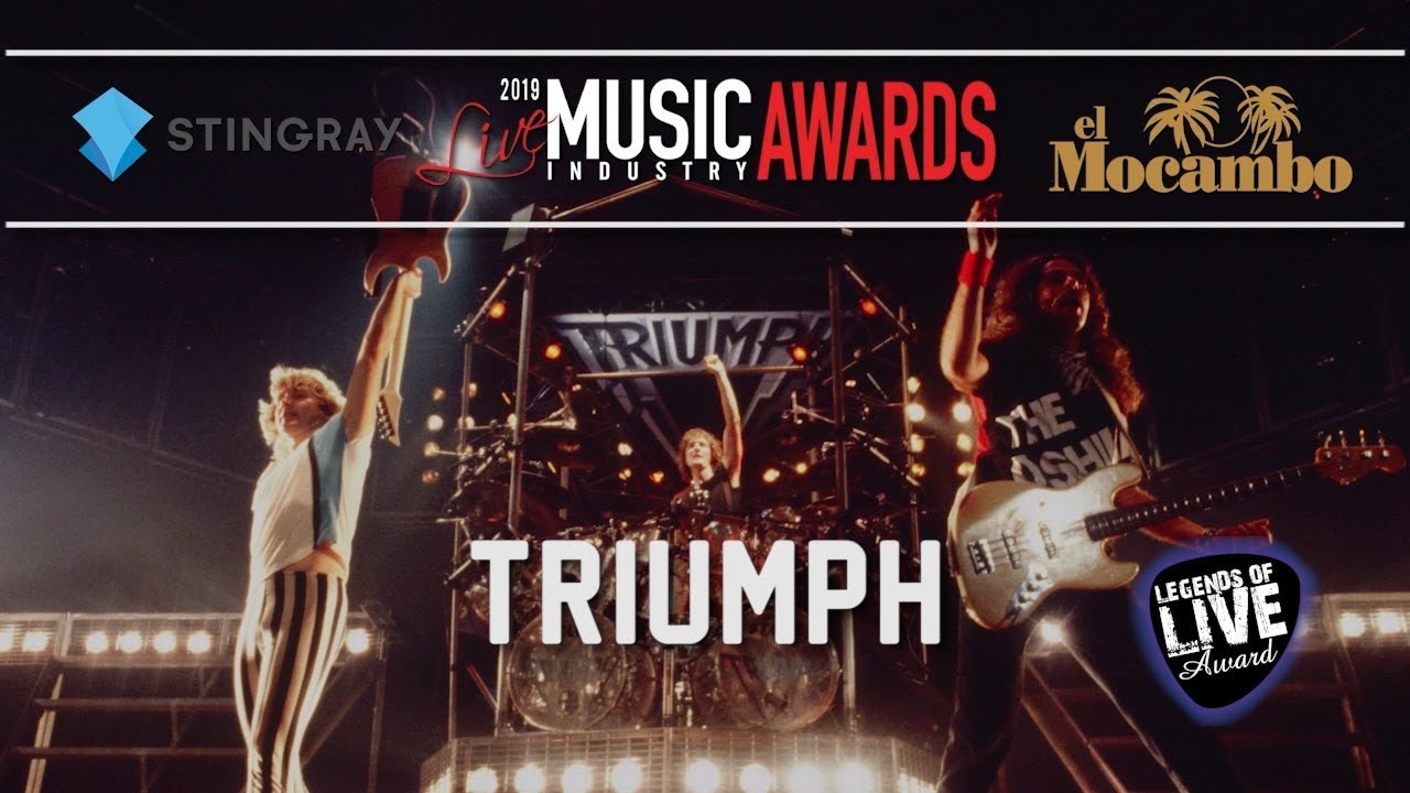 Triumph Honoured With Canadian Music Week's 'Legends of Live' Award -  YouTube
