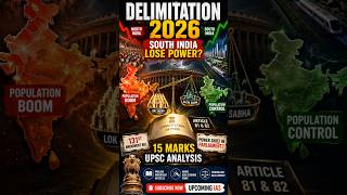 😱 Kya South India Ko Population Control Ki Saza Milegi? Delimitation 2026 #trending #education #upsc