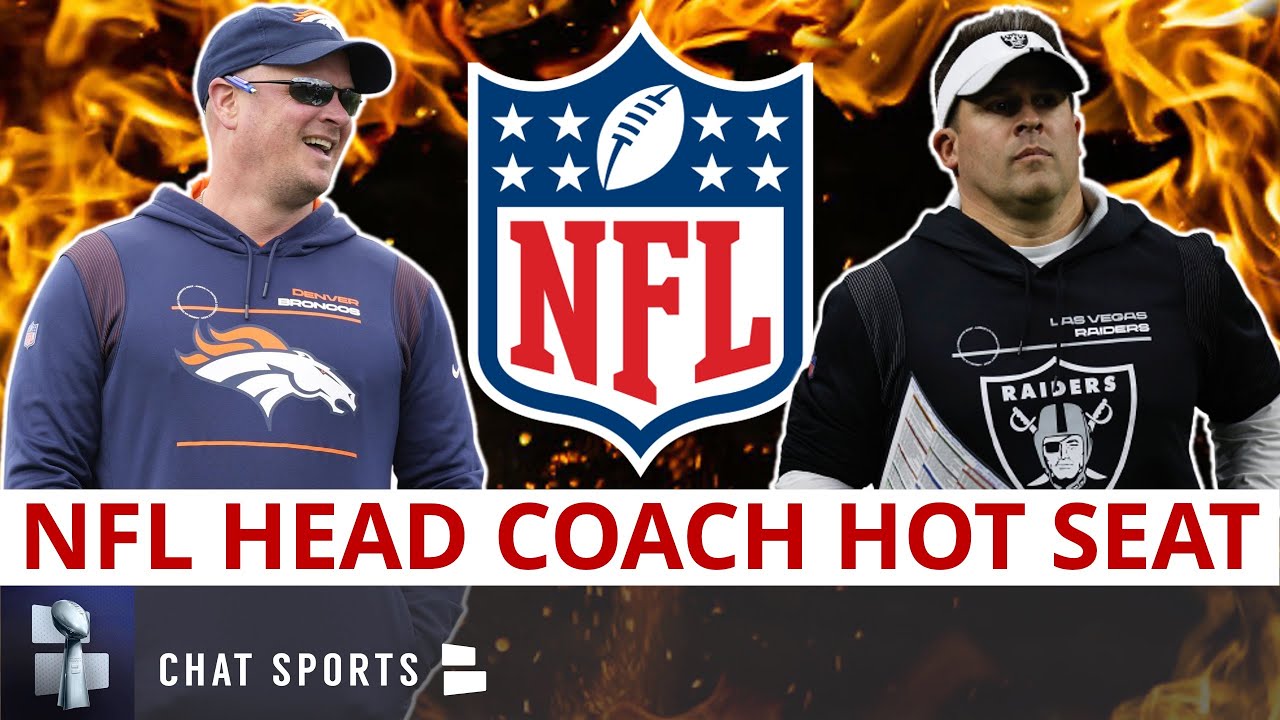 NFL Head Coach Hot Seat Rankings Top 10 Coaches In Danger Of Being