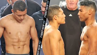 ISAAC PITBULL MISSES WEIGHT FOR YURIORKIS GAMBOA FIGHT! | FULL CRUZ VS GAMBOA WEIGH IN