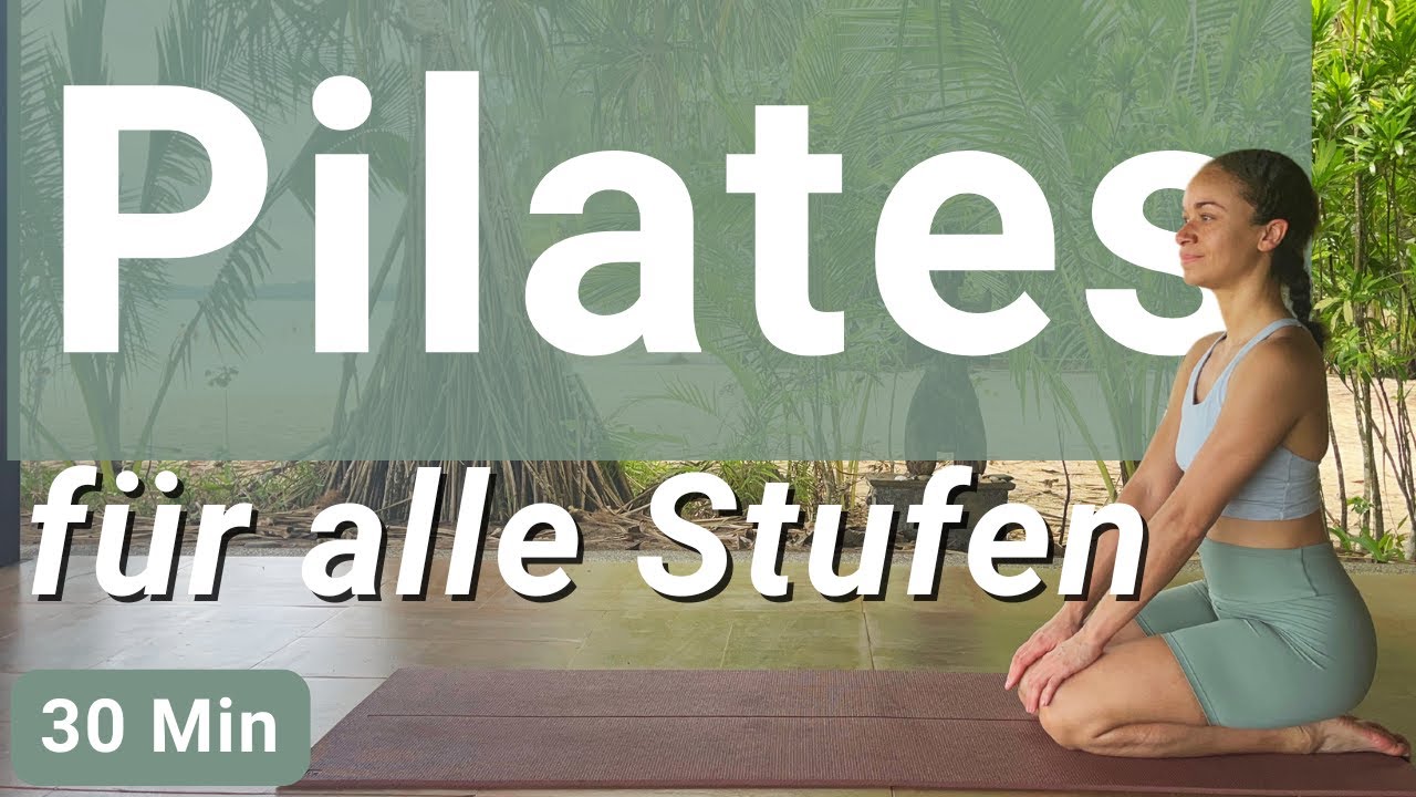 30 Min Pilates Workout für alle Stufen | Sanftes Ganzkörpertraining Zuhause ohne Geräte