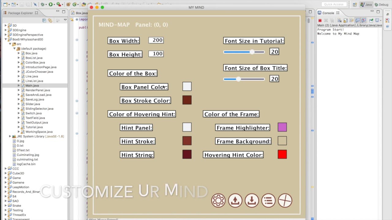 Mind Map Java Program - YouTube