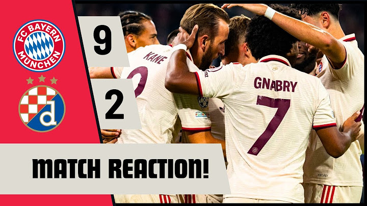 WHAT THE HELL WAS THAT GAME?! FC BAYERN MUNICH 9-2 DINAMO ZAGREB UCL MATCH REACTION!