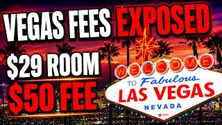 Vegas' $29 Hotel Rooms Exposed: The HIDDEN Fees That Cost You 4X More