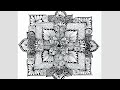 Square mandala design step by step || @vanithaarts