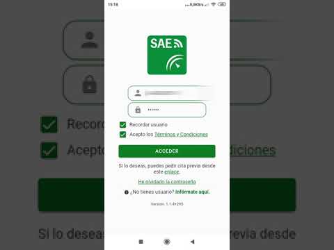 App SAE   Renueva tu demanda