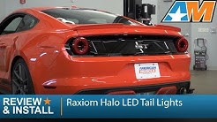 2015-2017 Mustang Raxiom Halo LED Tail Lights Review & Install 