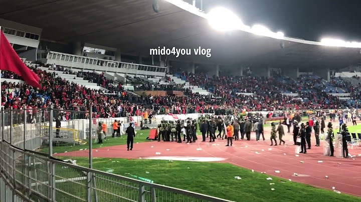 بالفيديو ‼️ الجماهير المغربية ترش ق فوزي لقجع بالقنينات وتطالب بعودة زياش وحمد الله‼️ رغم التأهل ⬇️