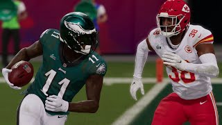 Kansas City Chiefs vs Philadelphia Eagles - Super Bowl 57 Preview - Madden 23 Simulation