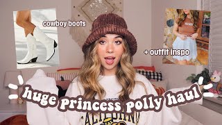 what i'm wearing this fall 🤎 HUGE PRINCESS POLLY HAUL