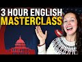 3 hour english masterclass pronunciation vocabulary grammar