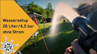 Wassersetup beim Amarok Offroad Camper || Vickywood EVO TANK