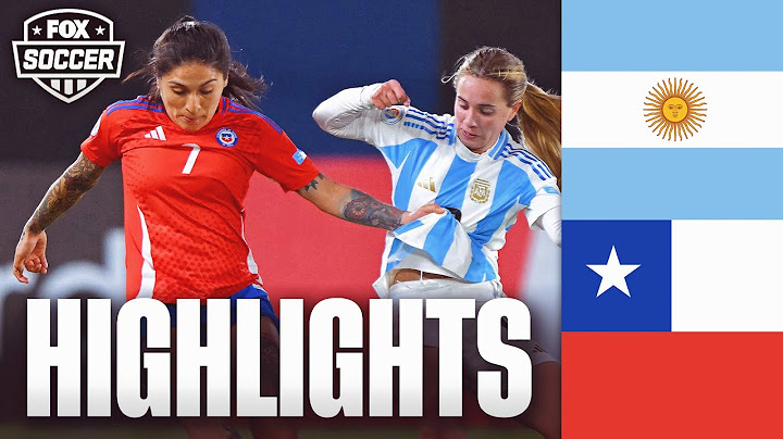 Argentina vs. Chile 2025 Copa América Femenina Highlights | FOX Soccer