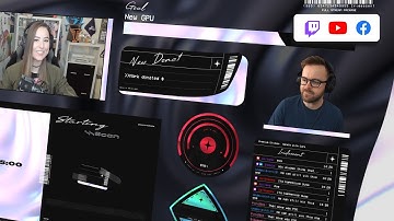 Iridescent - Stream Pack | A Beautiful Twitch Overlay, compatible with Youtube and Facebook Gaming