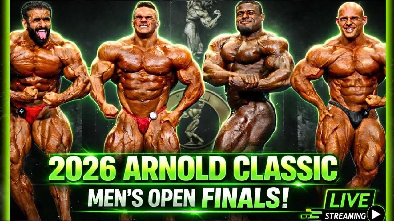 🔴 LIVE - Arnold Classic 2026 MEN'S OPEN FINALS! - LIVE WATCH-ALONG