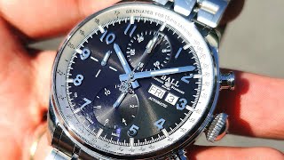[Trẻ & Khỏe] Ball Trainmaster Pulsemeter Chronograph CM3038C-SJ-BK | ICS Authentic