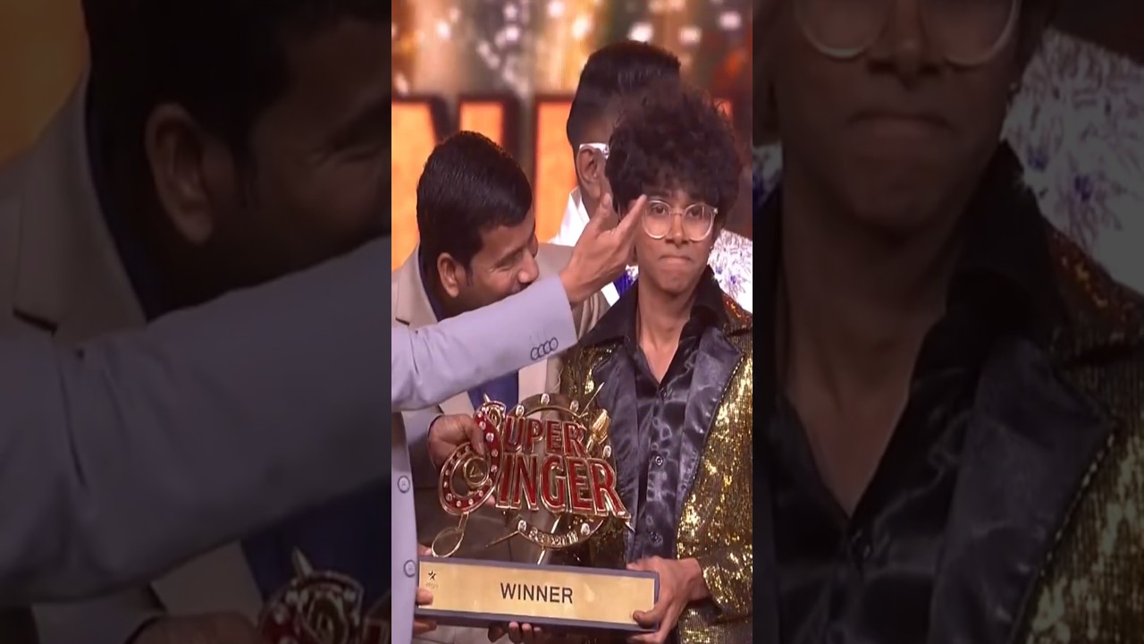 Super Singer Season 11 Grand Finale Winner Revealed | Nikhil Lifts the Trophy
