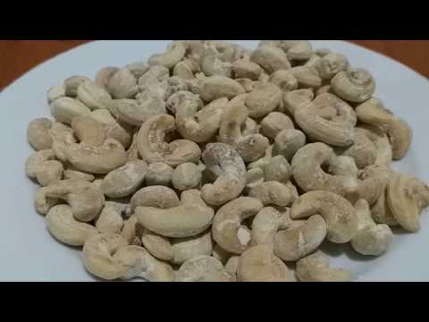 Cara Membuat Kacang Mete Goreng Bawang(Tips Goreng Mete). 