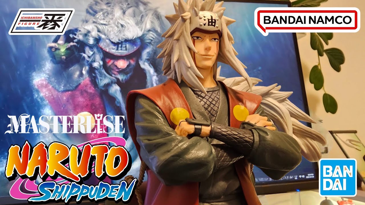 Masterlise Jiraiya Ichibanso Figure Unboxing and Comparison