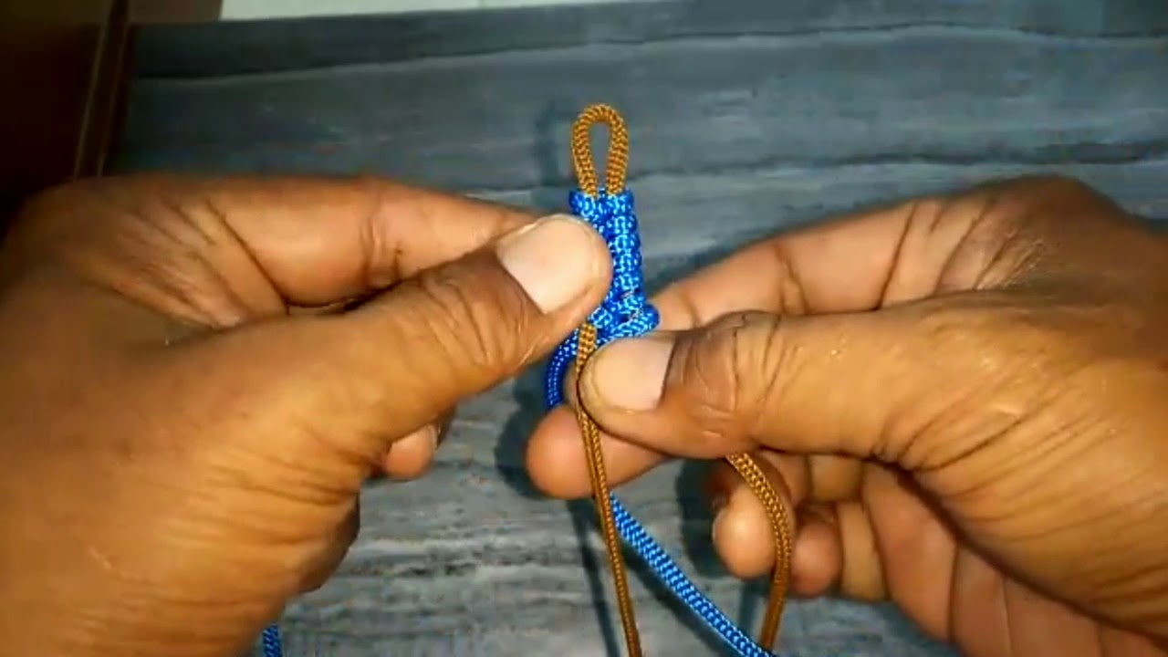  Cara  membuat  gelang  dari  tali  kur  bagian ke 3 YouTube