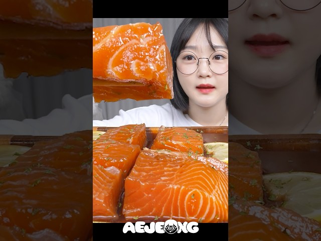 입에서 살살 녹는 숙성 연어장 먹방????Tender Marinated Salmon Mukbang ASMR