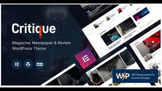 Magazine, Newspaper &amp; Review WordPress Theme 2.55 $ Only