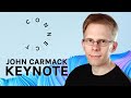 John Carmack Facebook Connect 2021 Keynote