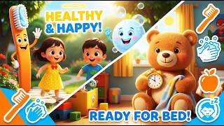 Good Habits Song | Nursery Rhymes & Kids Songs 🧼🪥 [KikiToons]